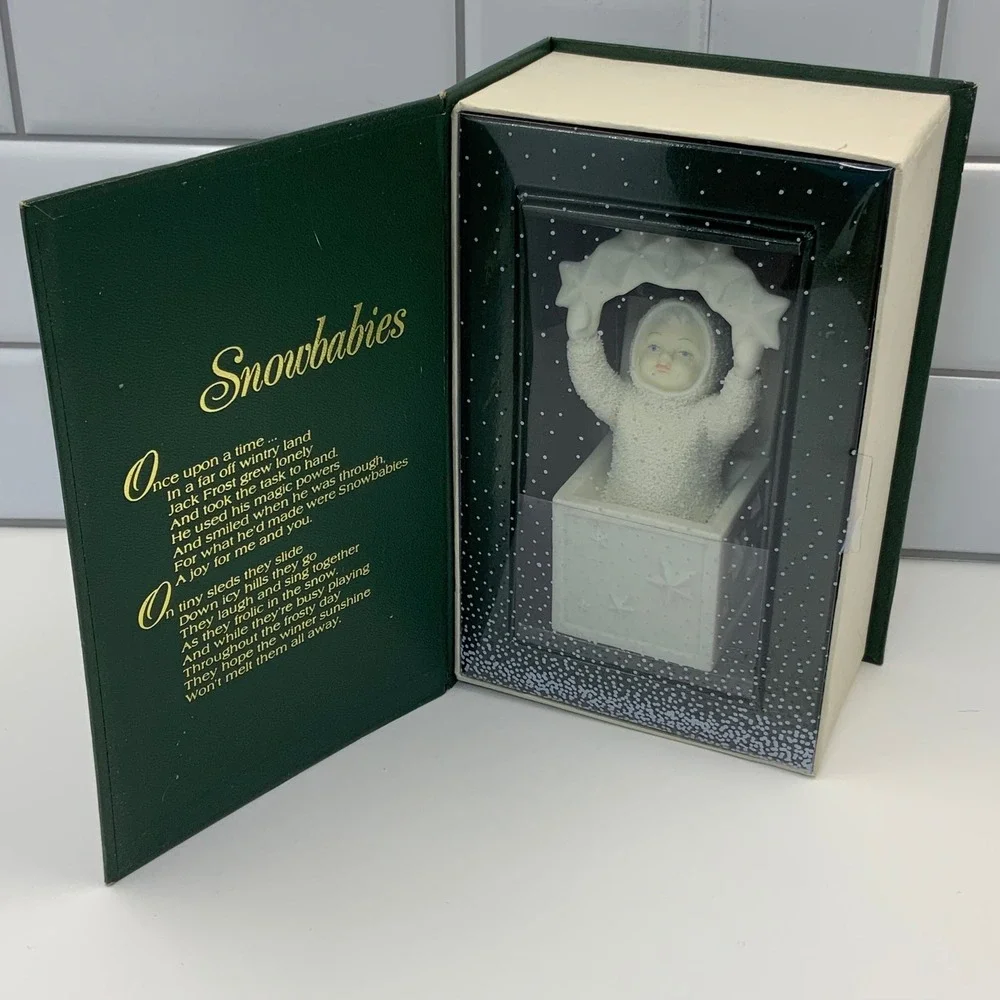Department 56 Snowbabies A Star in‎ the Box Winter Tales Figurine 68803